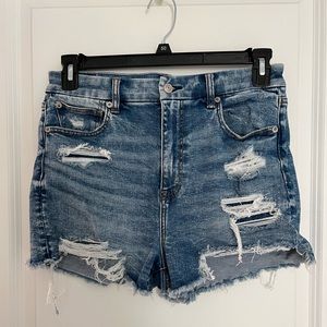 American Eagle Curvy Fit High Rise Shortie Size 10